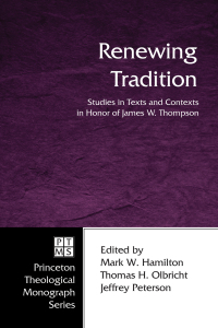 Cover image: Renewing Tradition 9781597528283