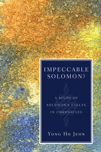 Imagen de portada: Impeccable Solomon? 9781610978101