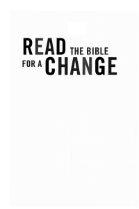 Cover image: Read the Bible for a Change 9781608991532