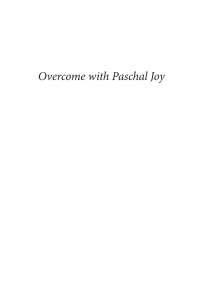 Omslagafbeelding: Overcome with Paschal Joy 9781498292733