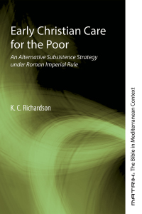 Cover image: Early Christian Care for the Poor 9781498296526