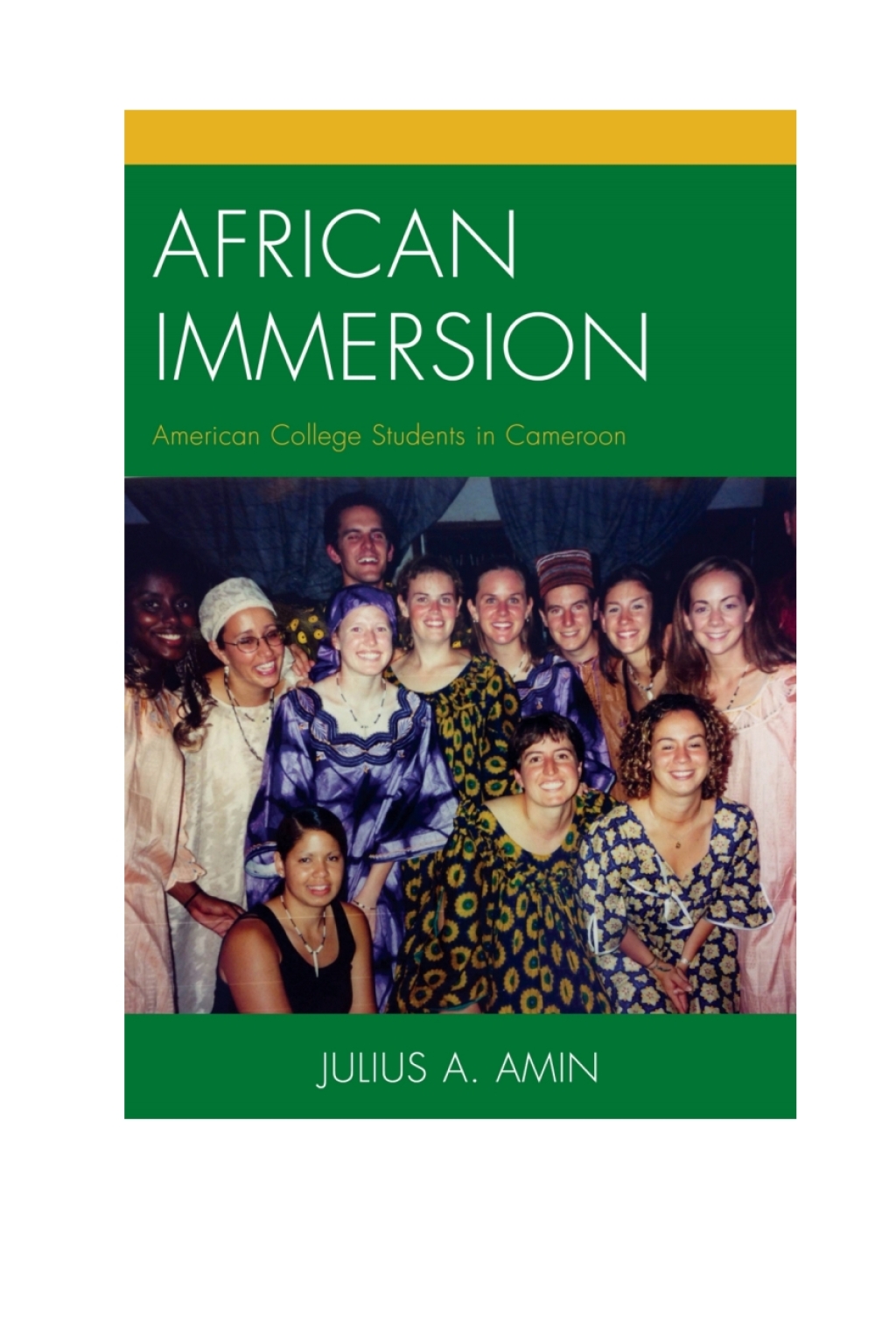 African Immersion American College Students in Cameroon