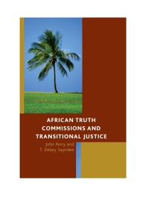 Titelbild: African Truth Commissions and Transitional Justice 9781498504096