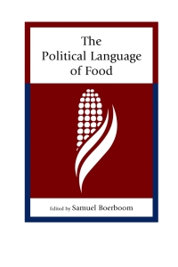 Omslagafbeelding: The Political Language of Food 9781498505574