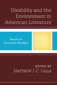 Cover image: Disability and the Environment in American Literature 9781498513975