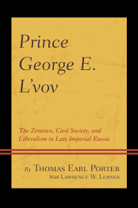 Imagen de portada: Prince George E. L'vov 9781498518673