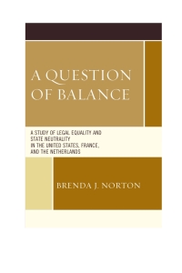 Cover image: A Question of Balance 9781498523967