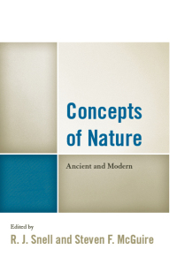Cover image: Concepts of Nature 9781498527545