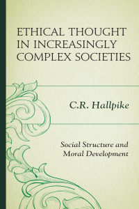 Imagen de portada: Ethical Thought in Increasingly Complex Societies 9781498536325