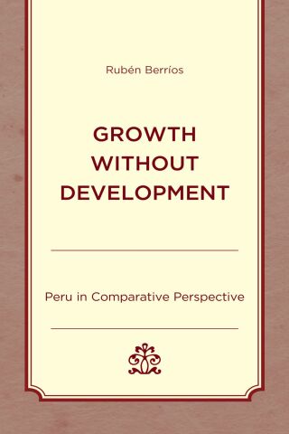 Omslagafbeelding: Growth without Development 9781498550734