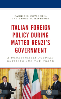 صورة الغلاف: Italian Foreign Policy during Matteo Renzi's Government 9781498551540