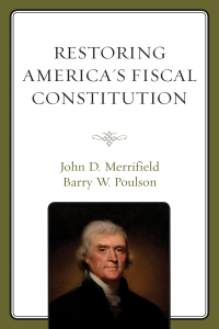 Cover image: Restoring America's Fiscal Constitution 9781498553537