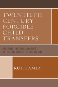 Immagine di copertina: Twentieth Century Forcible Child Transfers 9781498557337