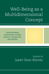 Cover image: Well-Being as a Multidimensional Concept 9781498559386