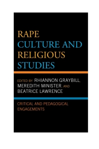 Cover image: Rape Culture and Religious Studies 9781498562867