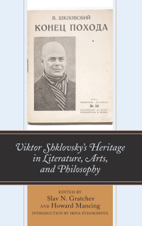 Omslagafbeelding: Viktor Shklovsky’s Heritage in Literature, Arts, and Philosophy 9781498597920
