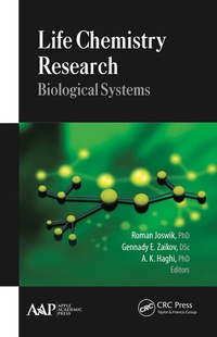 Omslagafbeelding: Life Chemistry Research 1st edition 9781771880688