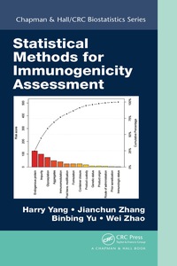 Cover image: Statistical Methods for Immunogenicity Assessment 1st edition 9781498700344
