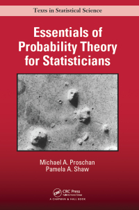 Cover image: Essentials of Probability Theory for Statisticians 1st edition 9781498704199