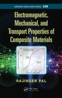 Cover image: Electromagnetic, Mechanical, and Transport Properties of Composite Materials 1st edition 9781420089219