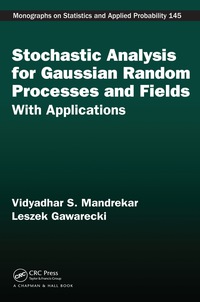 Cover image: Stochastic Analysis for Gaussian Random Processes and Fields 1st edition 9780367738143