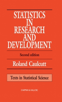 Imagen de portada: Statistics in Research and Development 2nd edition 9780412358906