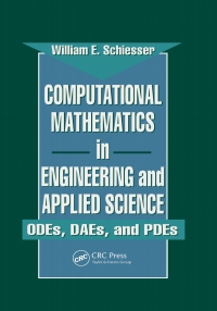 Cover image: Computational Mathematics in Engineering and Applied Science 1st edition 9780849373732