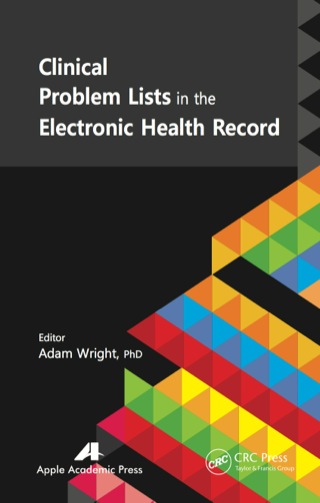 Cover image: Clinical Problem Lists in the Electronic Health Record 1st edition 9781774632369