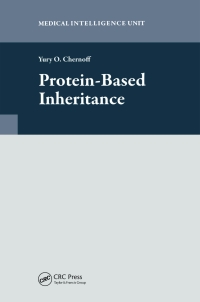 Imagen de portada: Protein-Based Inheritance 1st edition 9781587061387