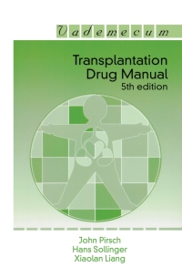 Titelbild: Transplantation Drug Manual 5th edition 9781570596988