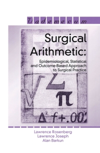Cover image: Surgical Arithmetic 1st edition 9781570596728