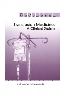 صورة الغلاف: Transfusion Medicine 1st edition 9781570597039