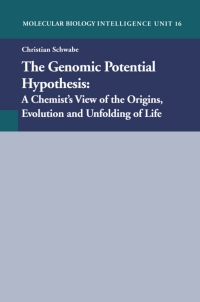 Cover image: The Genomic Potential Hypothesis 1st edition 9781587060441