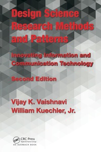 表紙画像: Design Science Research Methods and Patterns 2nd edition 9781498715256