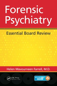 Imagen de portada: Forensic Psychiatry 1st edition 9781498716093