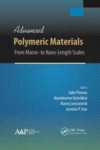 Imagen de portada: Advanced Polymeric Materials 1st edition 9781771880961