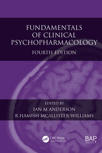 Cover image: Fundamentals of Clinical Psychopharmacology 4th edition 9781498718943