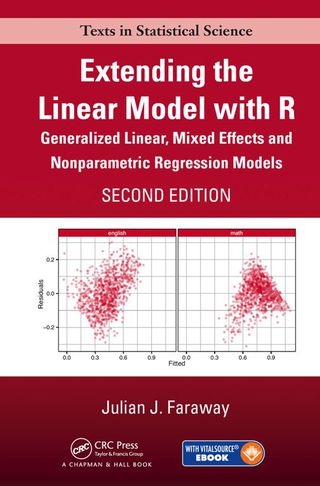 Cover image: Extending the Linear Model with R 2nd edition 9781498720960