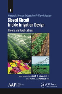 Omslagafbeelding: Closed Circuit Trickle Irrigation Design 1st edition 9781771881166