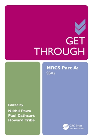 Omslagafbeelding: Get Through MRCS Part A 1st edition 9781498726214