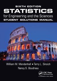 Imagen de portada: Statistics for Engineering and the Sciences Student Solutions Manual 6th edition 9781498731829