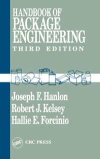 Omslagafbeelding: Handbook of Package Engineering 3rd edition 9781566763066