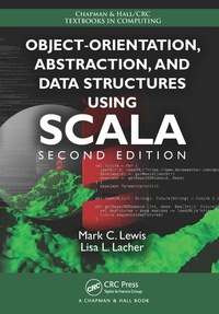 Immagine di copertina: Object-Orientation, Abstraction, and Data Structures Using Scala 2nd edition 9780367833817