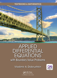 Cover image: Applied Differential Equations with Boundary Value Problems 1st edition 9781498733656