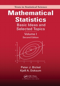 Immagine di copertina: Mathematical Statistics 1st edition 9781498740319