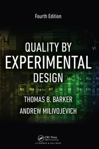 表紙画像: Quality by Experimental Design 4th edition 9781482249668