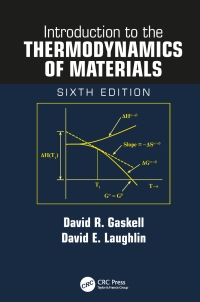 Imagen de portada: Introduction to the Thermodynamics of Materials 6th edition 9781498757003