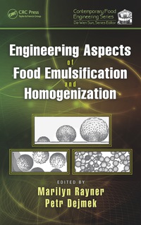 Imagen de portada: Engineering Aspects of Food Emulsification and Homogenization 1st edition 9781138894334