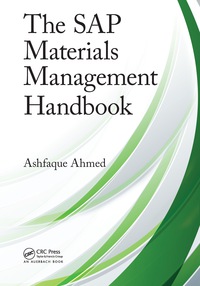 Immagine di copertina: The SAP Materials Management Handbook 1st edition 9781466581623