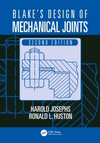 Imagen de portada: Blake's Design of Mechanical Joints 2nd edition 9781498766296